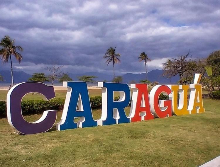 Apto Lindo 2 Dor Piscina Ar Internet 101 A Caraguatatuba Bagian luar foto